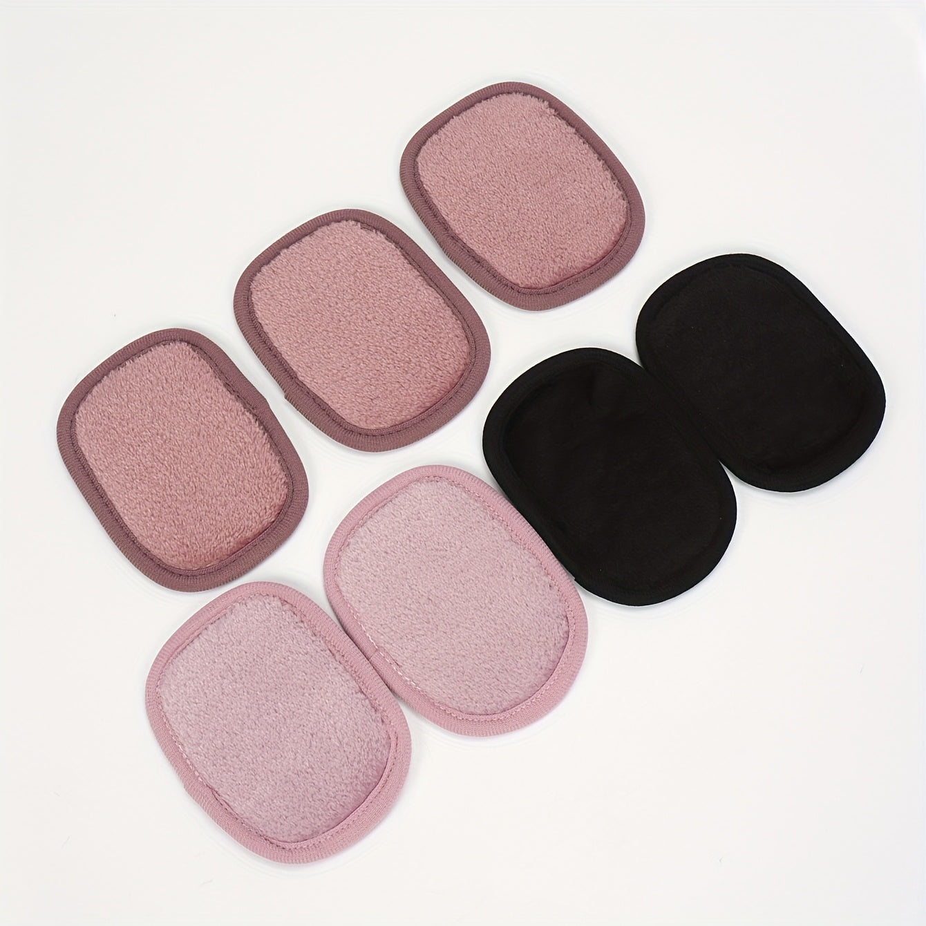 810 Makeup Remover Wipes Gradient 7pcs, Machine Washable and Reusable, Suitable for All Light Beige Types Alpen Store