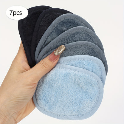 810 Makeup Remover Wipes Gradient 7pcs, Machine Washable and Reusable, Suitable for All Light Beige Types Alpen Store