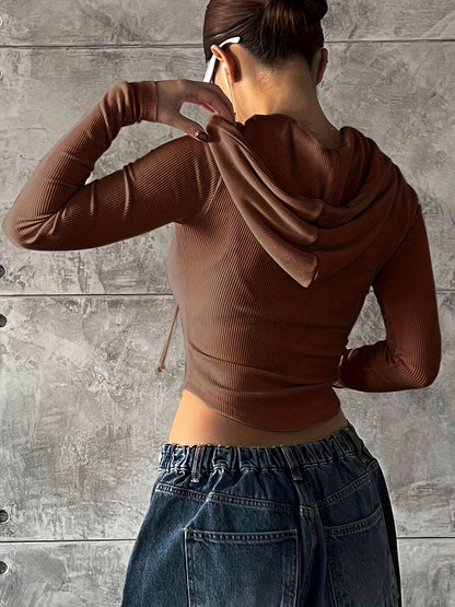 Women'S Elegant Zip-Up Hooded Jacket - Lightweight Fabric, White, Casual Spring/Fall Outerwear with Front Pockets, Casual Wear Jacket|Zippered Jacket| Construction Alpen Store