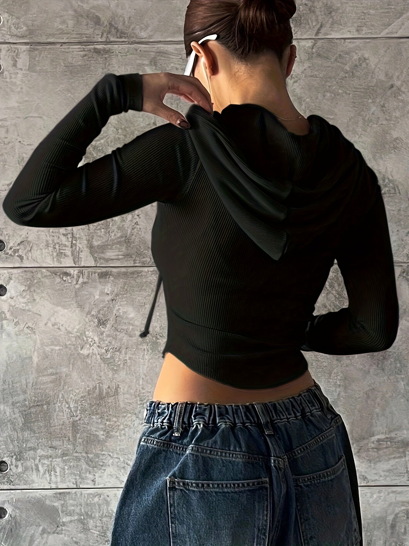 Women'S Elegant Zip-Up Hooded Jacket - Lightweight Fabric, White, Casual Spring/Fall Outerwear with Front Pockets, Casual Wear Jacket|Zippered Jacket| Construction Alpen Store