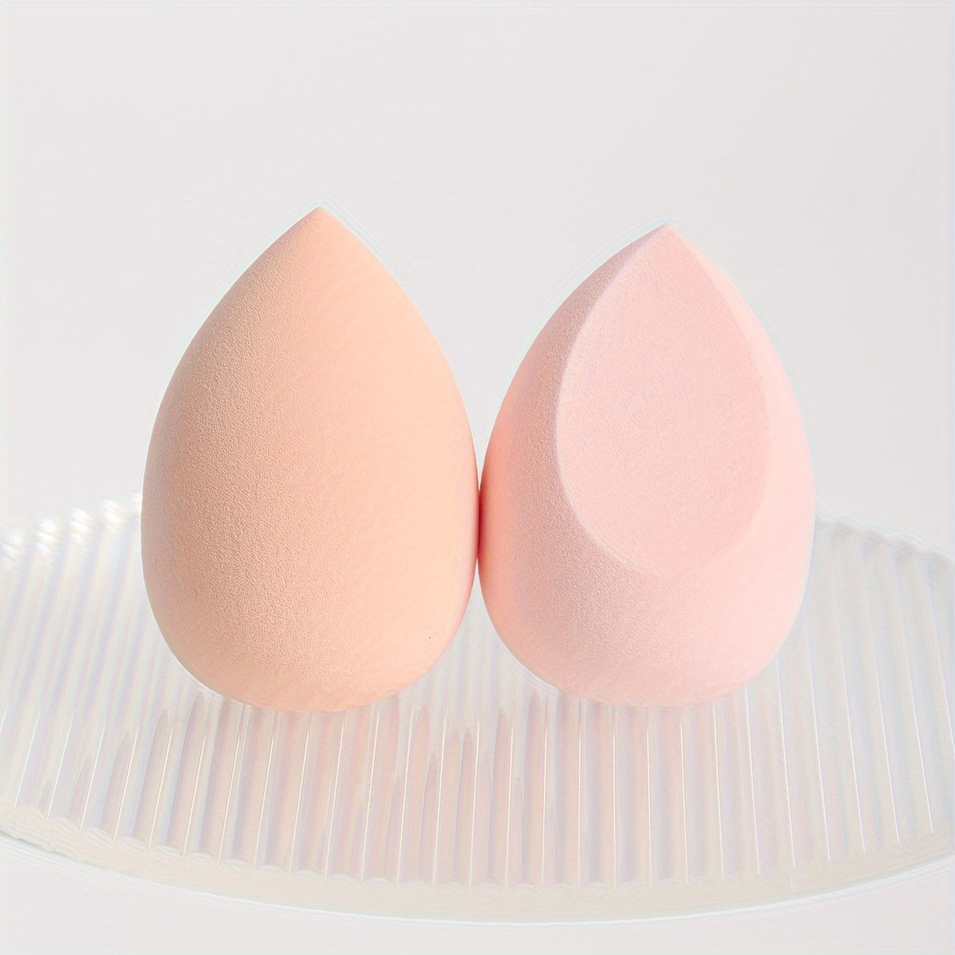 2pcs Beauty Makeup Sponge Powder Puff Set, Beauty Makeup Egg, Latex-Free Beauty Makeup Puff for Liquid, Cream And Foundation Mixing Beauty Tools Alpen Store