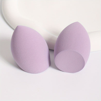 2pcs Beauty Makeup Sponge Powder Puff Set, Beauty Makeup Egg, Latex-Free Beauty Makeup Puff for Liquid, Cream And Foundation Mixing Beauty Tools Alpen Store