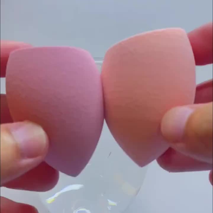 2pcs Beauty Makeup Sponge Powder Puff Set, Beauty Makeup Egg, Latex-Free Beauty Makeup Puff for Liquid, Cream And Foundation Mixing Beauty Tools Alpen Store