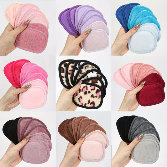 810 Makeup Remover Wipes Gradient 7pcs, Machine Washable and Reusable, Suitable for All Light Beige Types Alpen Store